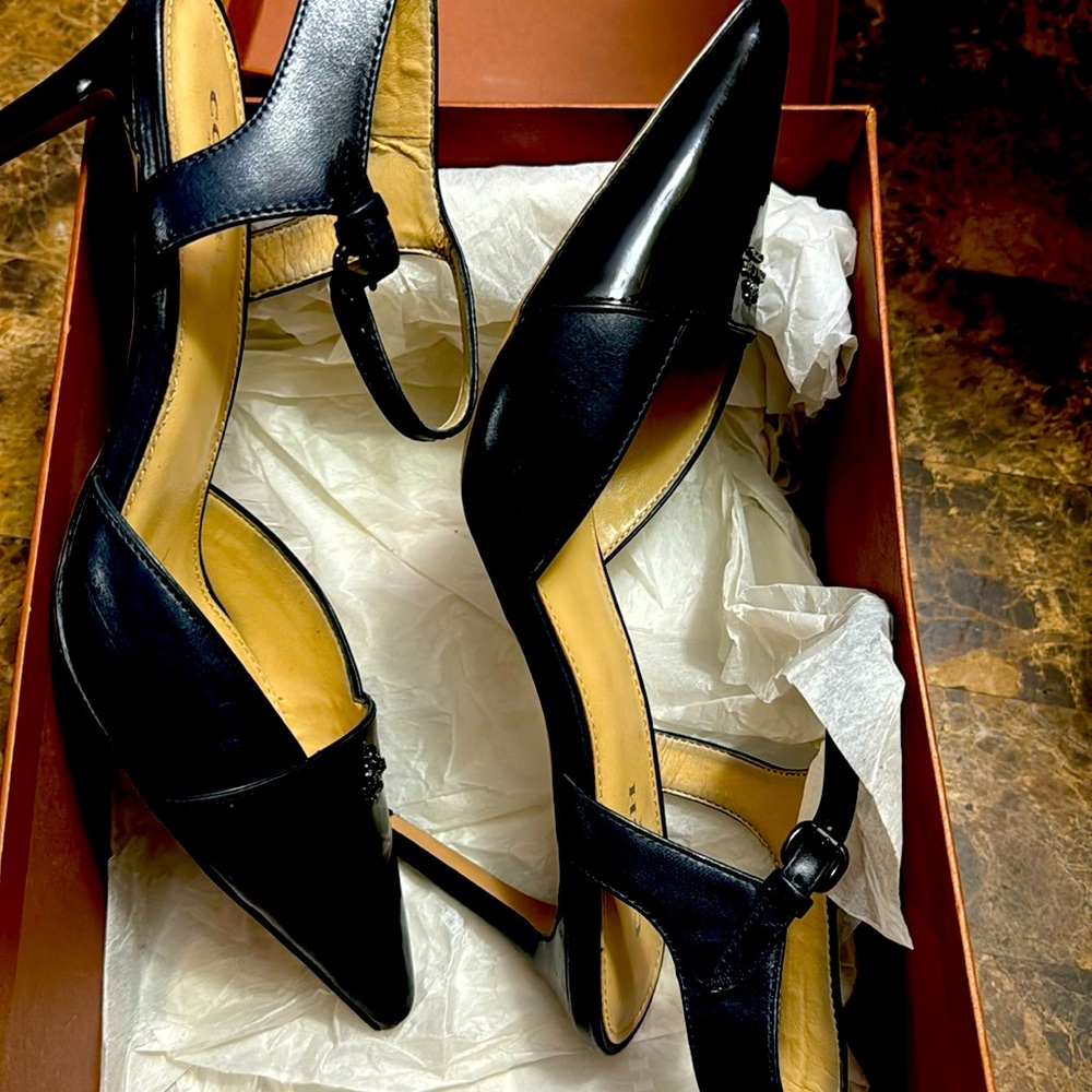 COACH Dark Navy Dress Shoe